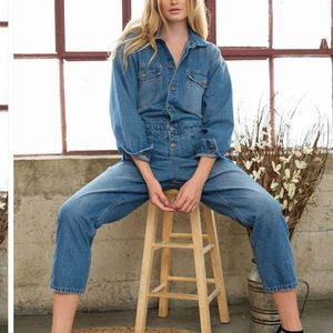 NWOT DENIM JUMPSUIT ✨